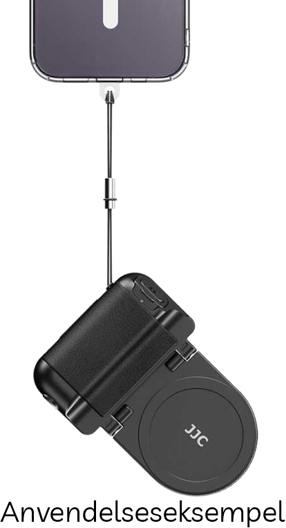 JJC Magnetisk Greb til Smartphone m/ udløser - Black (Sort)